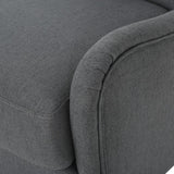 Christopher Knight Home® - Noble House - Quentin Charcoal Fabric Sofa Chair