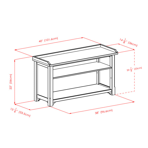 Winsome Wood Verona 4-piece Storage Bench With 3 Foldable Baskets - Stylish Walnut Design For Entryway & Playroom Walnut ,Beige Solid ,Composite Wood ,Fabric 94801-winsome-wood