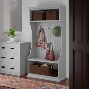 Winsome Wood Tessa 3-piece Foldable Woven Rope Basket Set - Stylish Walnut Storage For Toys, Towels & More! Walnut Paper 94803-winsome-wood