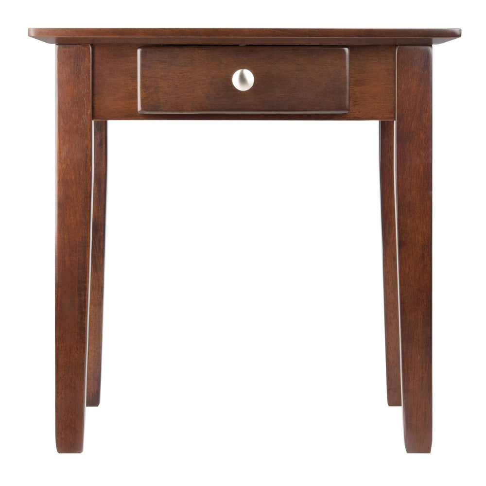 Winsome Wood Rochester End Table - Stylish Walnut Accent Table With Drawer For Living Room Or Bedroom Decor Walnut Solid ,Composite Wood 94821-winsome-wood