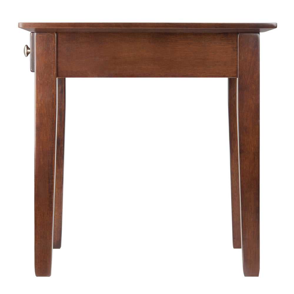 Winsome Wood Rochester End Table - Stylish Walnut Accent Table With Drawer For Living Room Or Bedroom Decor Walnut Solid ,Composite Wood 94821-winsome-wood