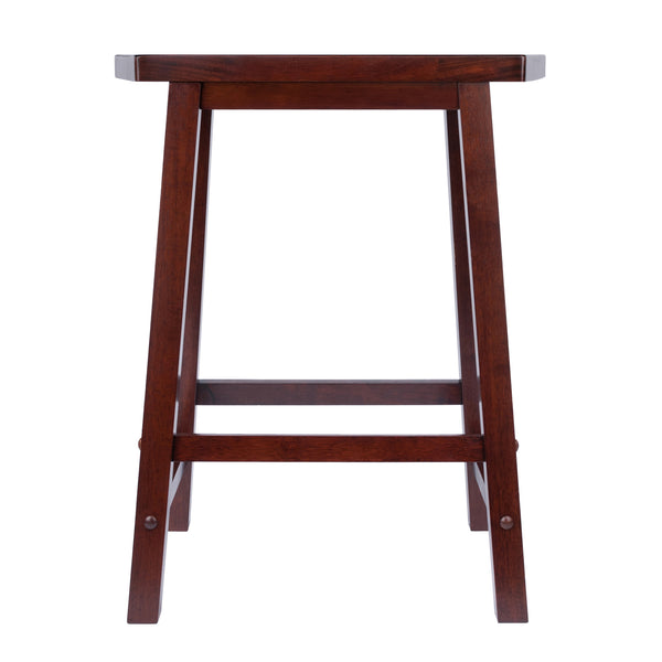 Winsome Wood Katashi Stylish Fan Shape Counter Stool In Walnut - Comfortable, Space-saving Design, Assembly Required Walnut Solid Wood 94824-winsome-wood