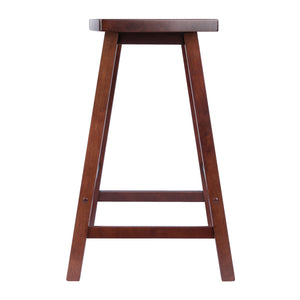 Winsome Wood Katashi Stylish Fan Shape Counter Stool In Walnut - Comfortable, Space-saving Design, Assembly Required Walnut Solid Wood 94824-winsome-wood