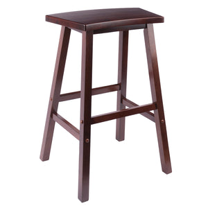 Winsome Wood Katashi Fan Shape Bar Stool In Walnut - Stylish Comfort, Durable Design, Perfect For Any Space Walnut Solid Wood 94830-winsome-wood