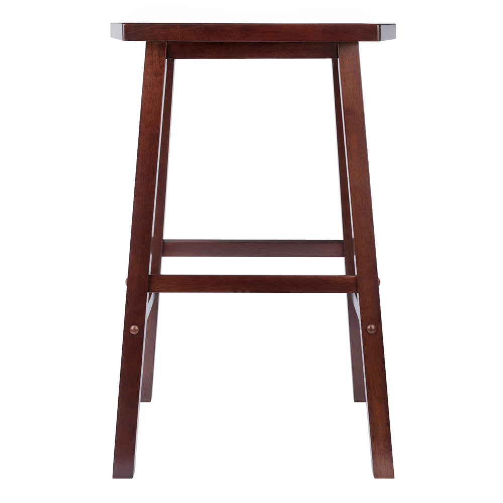 Winsome Wood Katashi Fan Shape Bar Stool In Walnut - Stylish Comfort, Durable Design, Perfect For Any Space Walnut Solid Wood 94830-winsome-wood