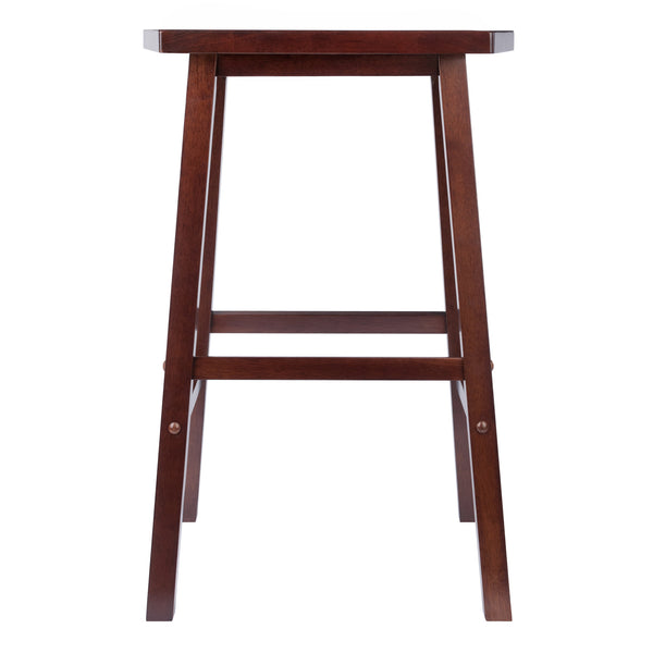 Winsome Wood Katashi Fan Shape Bar Stool In Walnut - Stylish Comfort, Durable Design, Perfect For Any Space Walnut Solid Wood 94830-winsome-wood