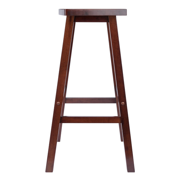 Winsome Wood Katashi Fan Shape Bar Stool In Walnut - Stylish Comfort, Durable Design, Perfect For Any Space Walnut Solid Wood 94830-winsome-wood
