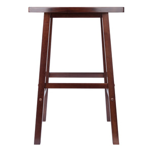 Winsome Wood Katashi Fan Shape Bar Stool In Walnut - Stylish Comfort, Durable Design, Perfect For Any Space Walnut Solid Wood 94830-winsome-wood
