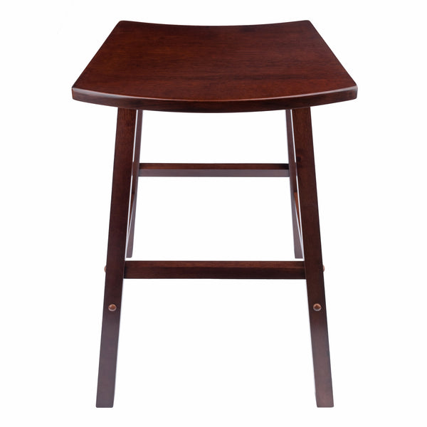 Winsome Wood Katashi Fan Shape Bar Stool In Walnut - Stylish Comfort, Durable Design, Perfect For Any Space Walnut Solid Wood 94830-winsome-wood