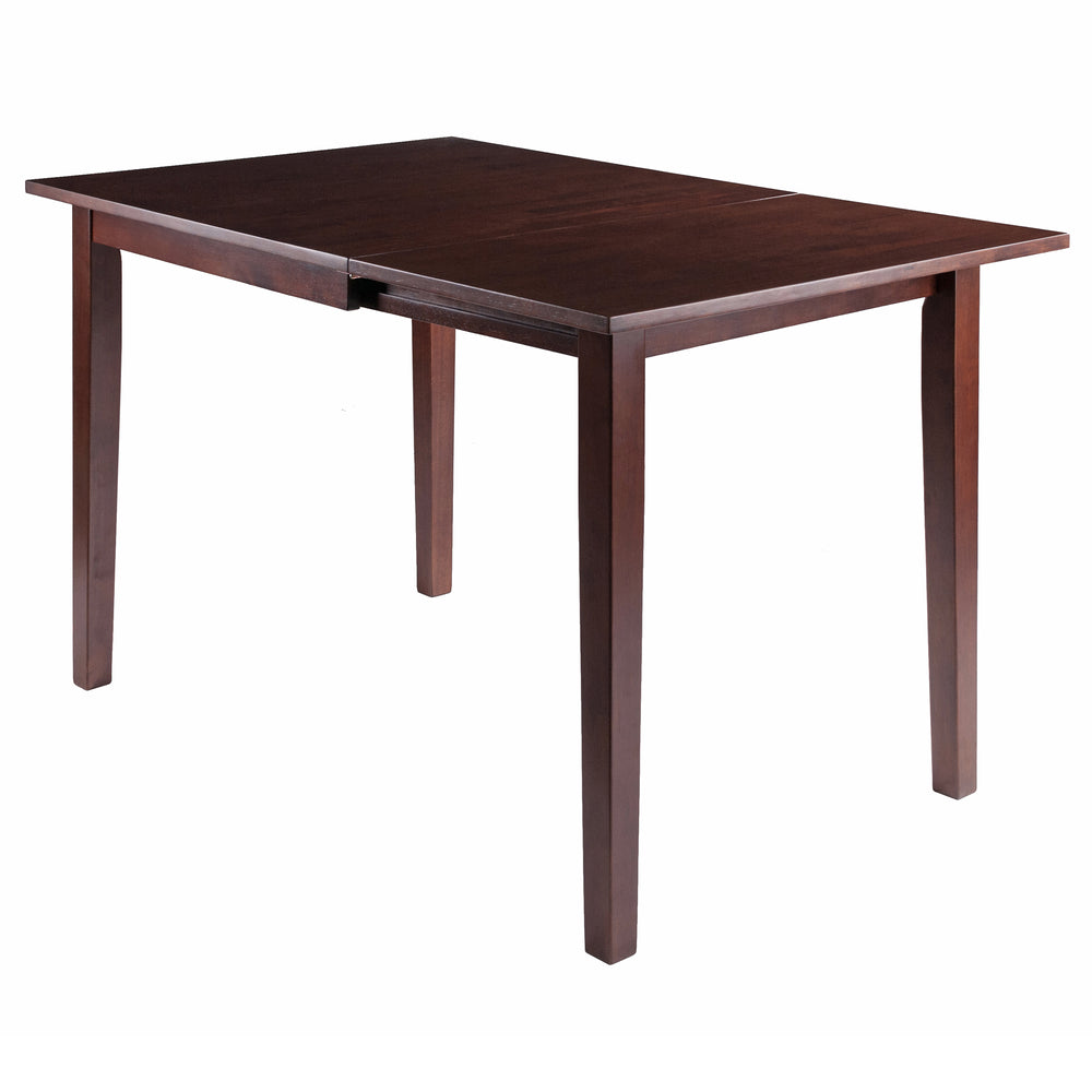 Winsome Wood Perrone Drop Leaf Dining Table In Walnut - Space-saving, Stylish & Versatile For Small Homes Walnut Solid ,Composite Wood 94831-winsome-wood