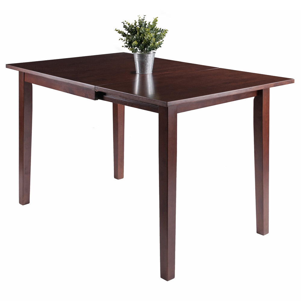 Winsome Wood Perrone Drop Leaf Dining Table In Walnut - Space-saving, Stylish & Versatile For Small Homes Walnut Solid ,Composite Wood 94831-winsome-wood