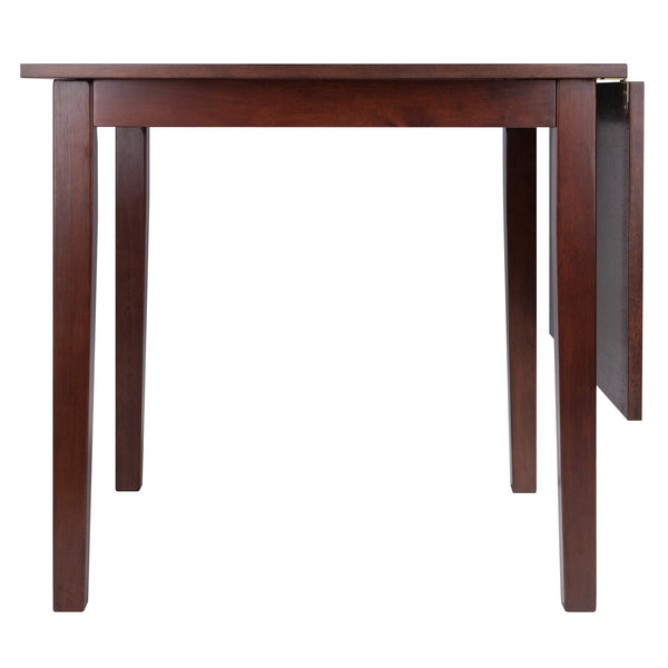 Winsome Wood Perrone Drop Leaf Dining Table In Walnut - Space-saving, Stylish & Versatile For Small Homes Walnut Solid ,Composite Wood 94831-winsome-wood