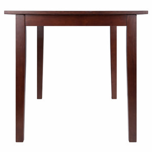 Winsome Wood Perrone Drop Leaf Dining Table In Walnut - Space-saving, Stylish & Versatile For Small Homes Walnut Solid ,Composite Wood 94831-winsome-wood