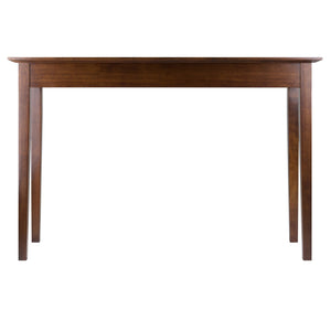 Winsome Wood Rochester Console Table - Elegant Walnut Finish With Chrome Accents, Perfect For Any Room Decor Walnut Solid ,Composite Wood 94844-winsome-wood