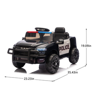 English Elm Licensed Dodge Ram 3500 12v Kids Ride on Truck with Remote Parental Control and Suspension W1578P346248