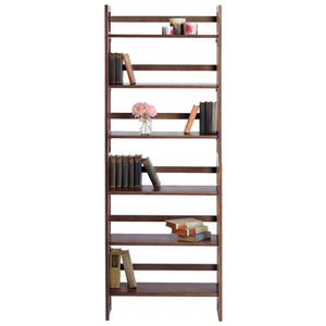 Winsome Wood Terry 3-tier Foldable Shelf In Walnut - Space-saving Storage Solution For Home Office & Laundry Room Walnut Solid Wood 94896-winsome-wood