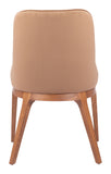 Ayr Dining Chair - Set of 2 Tan 110127 Zuo Modern