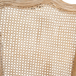 Baxton Studio Baxton Studio Vallea Traditional French Provincial Velvet Armchair with White-Washed Oak Frame Beige TSF7764-Light Beige-CC