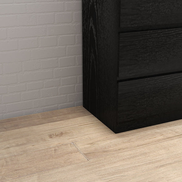 English Elm 4 Drawer Dresser Modern Black 31.5" Handle-Free Chest - 4 Spacious Drawers, Sleek Durable Storage Organizer W3151P288870