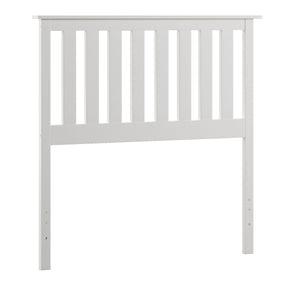 Kaydon Rubberwood Headboard for a Clean Minimalist Modern Bedroom Aesthetic