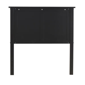 Kaydon Rubberwood Headboard for a Clean Minimalist Modern Bedroom Aesthetic