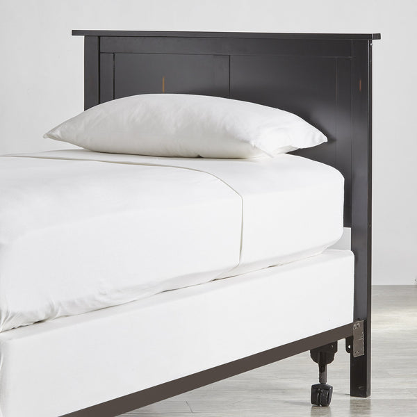 Kaydon Rubberwood Headboard for a Clean Minimalist Modern Bedroom Aesthetic