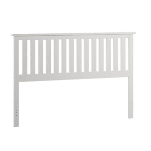 Kaydon Rubberwood Headboard for a Clean Minimalist Modern Bedroom Aesthetic