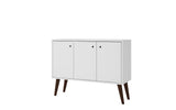 Manhattan Comfort Bromma Mid-Century Modern Sideboard White 94AMC129