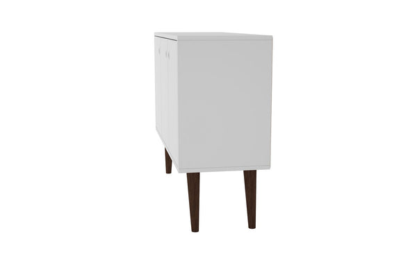 Manhattan Comfort Bromma Mid-Century Modern Sideboard White 94AMC129
