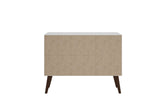 Manhattan Comfort Bromma Mid-Century Modern Sideboard White 94AMC129