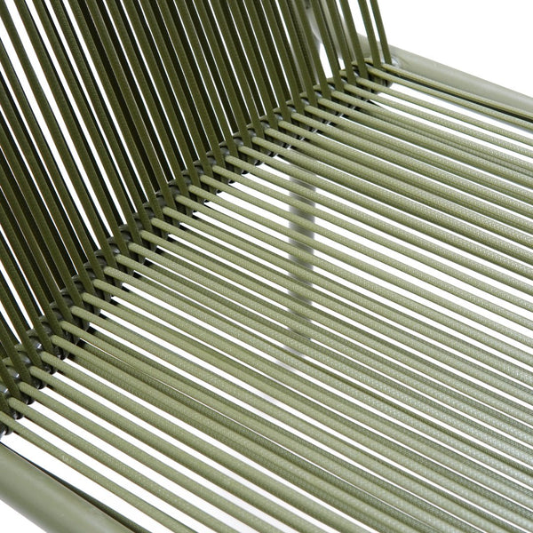 English Elm Christopher Knight Home® - Burgess Outdoor Stacking Dining Chair set of 4 — UV-Resistant PE Rattan with Iron Frame, Weatherproof Elegance Green 26.8 L x 22 W x 21.3 H N776P307914G