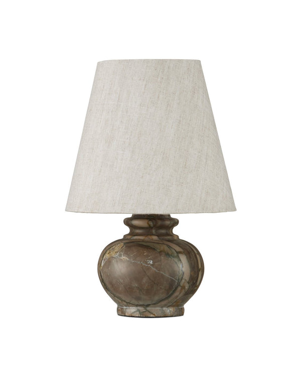 Currey & Company Piccolo Mini Table Lamp: Charming Pistachio Marble Accent Light For Cozy Spaces And Unique Decor Green Pistachio Green Marble 6000-1048-currey-company