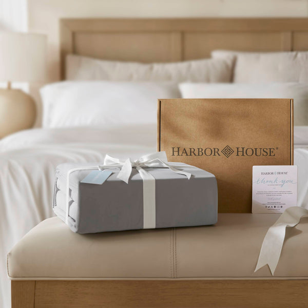 JLA Home Harbor House - Stretch Jersey Sheet Set – Cooling, Moisture‑Wicking 4‑Way Stretch Fit, Silky Soft, OEKO‑TEX® Comfort HHD20-1909