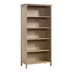 English Elm 5-Shelf Engineered Wood Bookshelf in Brown Finish — Lightweight, Durable 31.5"x15.5"x66.1" Display Unit B356P367959