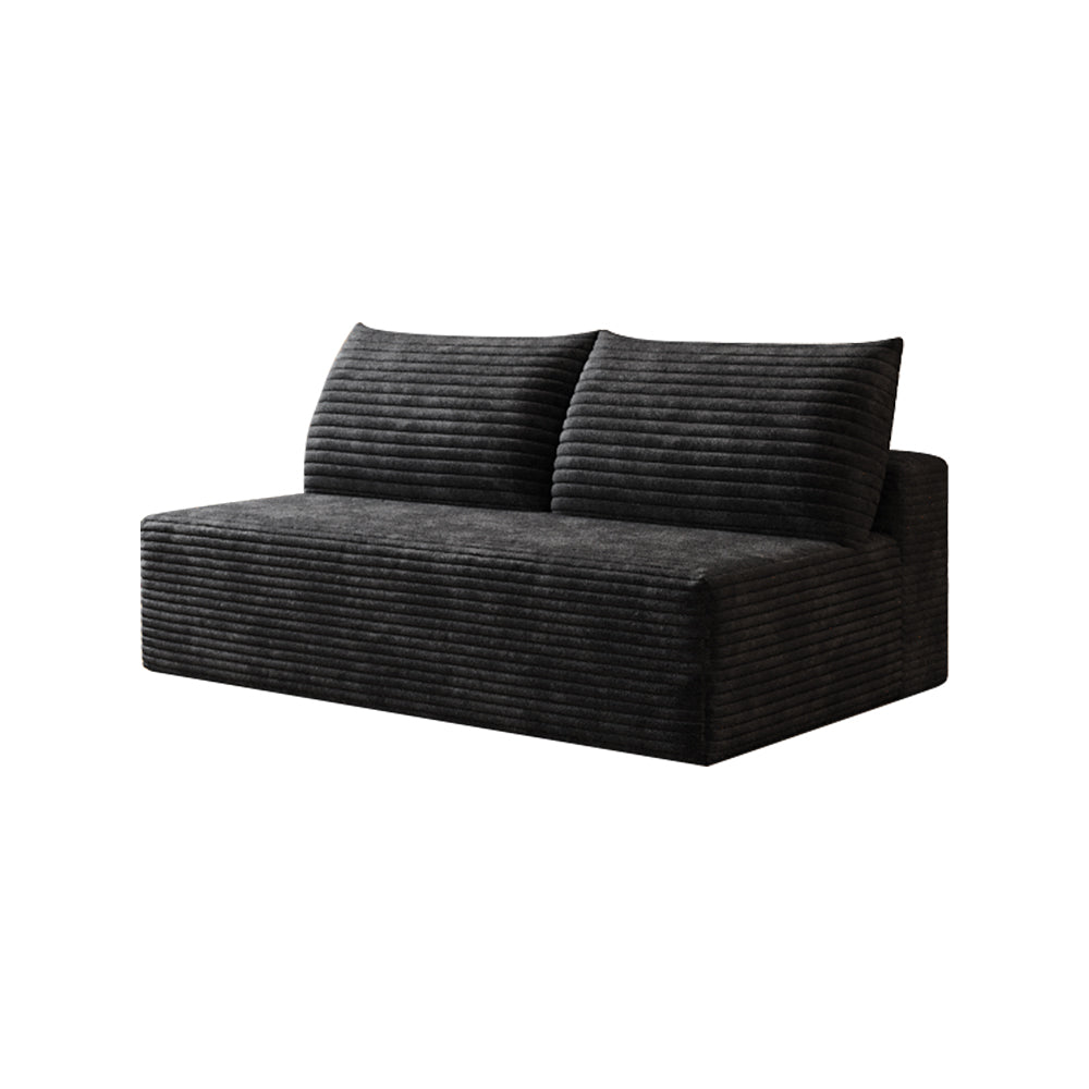 English Elm Cloud Modular Sectional Sofa - Plush Corduroy Upholstery, Deep Seating, No Assembly, Versatile Design W2824P304583