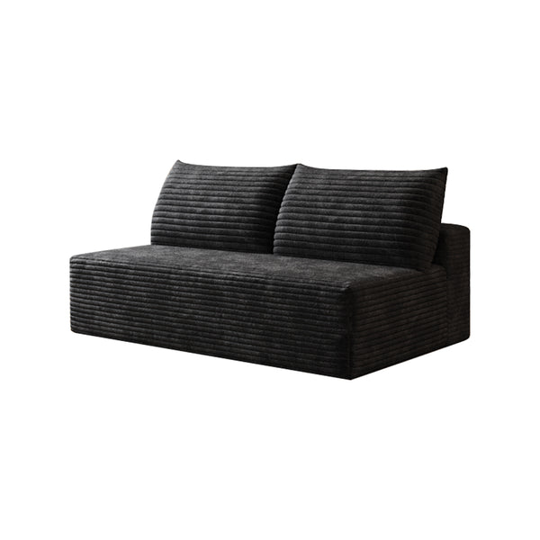 English Elm Cloud Modular Sectional Sofa - Plush Corduroy Upholstery, Deep Seating, No Assembly, Versatile Design W2824P304583