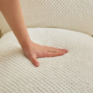 English Elm Human Dog Bed Lazy Sofa Couch 5-Position Adjustable Foldable Seat for Compact Living Spaces White W2108P193234