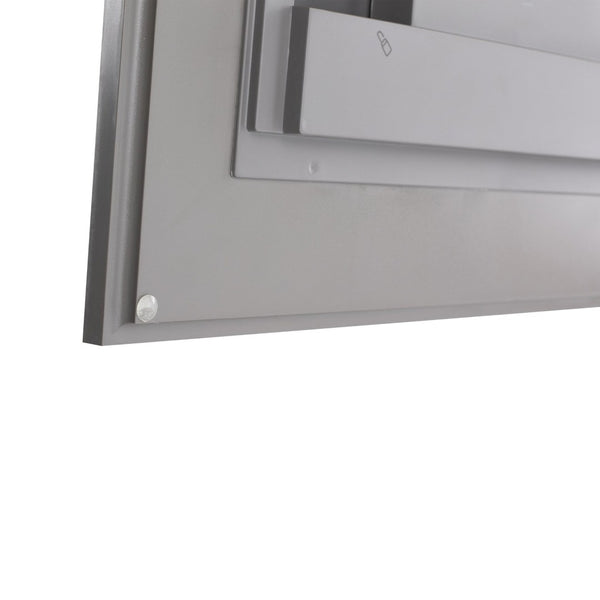 English Elm 20'' Wall Mounted Bathroom Medicine Cabinet with Mirror Adjustable Shelves Plywood W999P470282