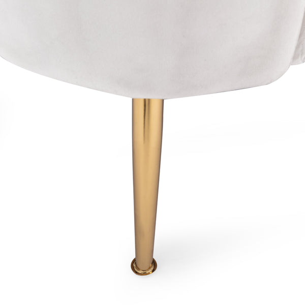 English Elm Christopher Knight Home® - 3 Seater Sofa - Modern Glam Velvet Seating With Gold Legs, Plush Comfort & Elegant Design For Living Rooms 70395.00ABGE_70395.00BBGE