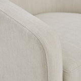 Martha Stewart Amber  Transitional Swivel Chair MT103-0132 Ivory