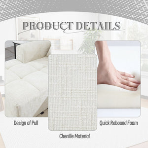 English Elm United We Win Modular L-Shaped Sectional Sofa - Soft Chenille, Tool-Free Setup, Modern Design & Storage W1568S00150-GIGA