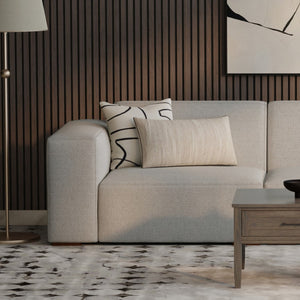 English Elm Rex Modular Left Arm Sofa Module - Stylish, Versatile Accent Chair For Custom Seating Configurations B136P199206-GIGA