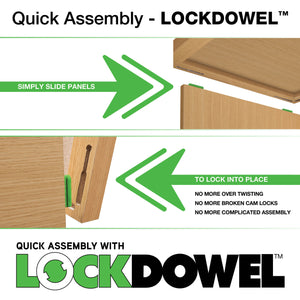 OSP Home Furnishings Alpine Vertical File White