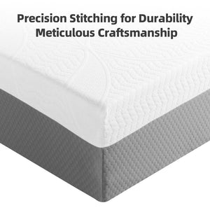 English Elm 14-inch King Foam Mattress with Cooling Gel and Seven Zone Ergonomic Support W5081P423739