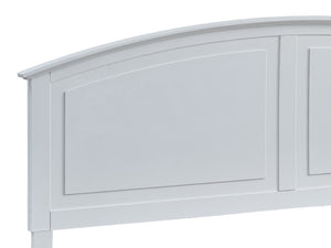 English Elm Hammond King Storage Bed with Panel Headboard Farmhouse Platform Frame Two Drawers White B078S00685