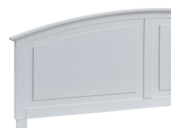 English Elm Hammond King Storage Bed with Panel Headboard Farmhouse Platform Frame Two Drawers White B078S00685