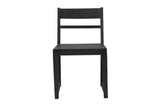 Moti 2-PIECE-SET: Fernious Dining Chair in Dark Gray Finish 95111001