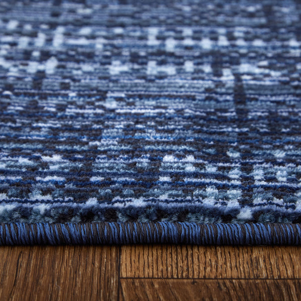 Feizy Rugs Deja Modern Low-pile Rug - Turkish Crafted With Polyester For Stylish Comfort In Any Room Decor Blue,Black Polypropylene,Polyester Dja39pjfnvy000h04