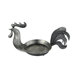 Mayfield Rooster Tray - Galvanized 951749 Elk Home