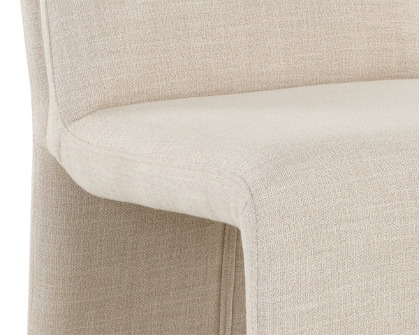 Sunpan Cascata Dining Chair - Modern Elegance with Intriguing Silhouette for Your Stylish Dining Space Effie Linen